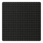Textured Grid Bath Mat - TPR Material-Black