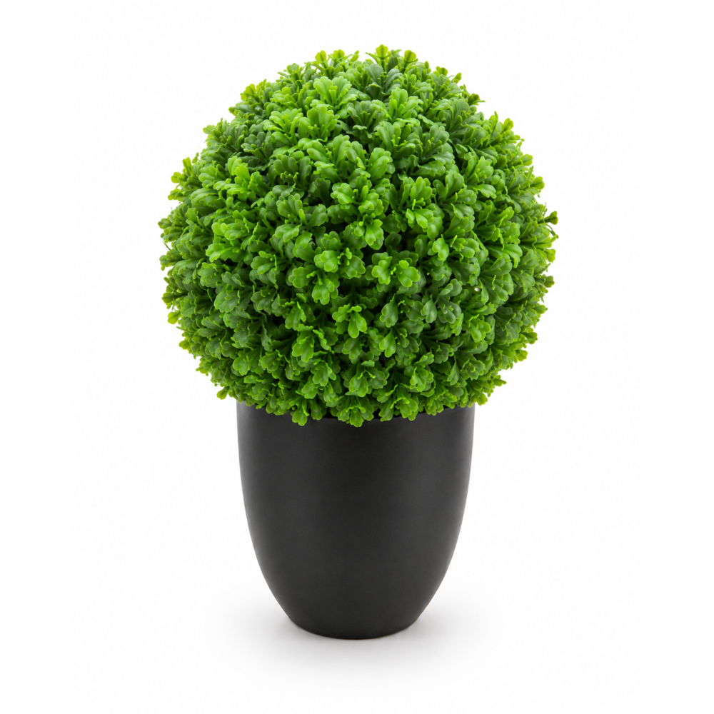 Osm-2304-1 Artificial Green Plant Bonsai in Plastic Pot - Image 1