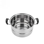 Double Layer Stainless Steel  Steamer With SS Lid - Image 3