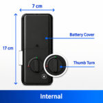 keyless access Smart Fingerprint Door Lock - Image 7