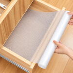 Anti Slip Doted Drawer Liner Mat - Transparent - Image 2