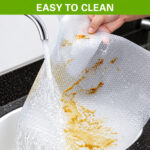 Anti Slip Doted Drawer Liner Mat - Transparent - Image 5