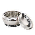 Stainless Steel Finish Insulated Hotpot with Handle - Image 4