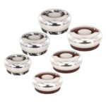 Stainless Steel Finish Insulated Hotpot with Handle