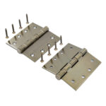 Ball Bearing Hinge Antique Brass 4"x4"x3Mm