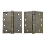 Ball Bearing Hinge Antique Brass 4"x4"x3Mm - Image 2