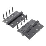 Ball Bearing Hinge Matt Black Finished 4″X 3″X 3Mm