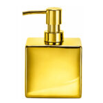KLW-140 Bath Accessories 3 Pc Set Glamour Gold - Image 4