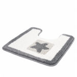 Bath and Contour Toilet Rug Set OYSTER GREY - Image 2