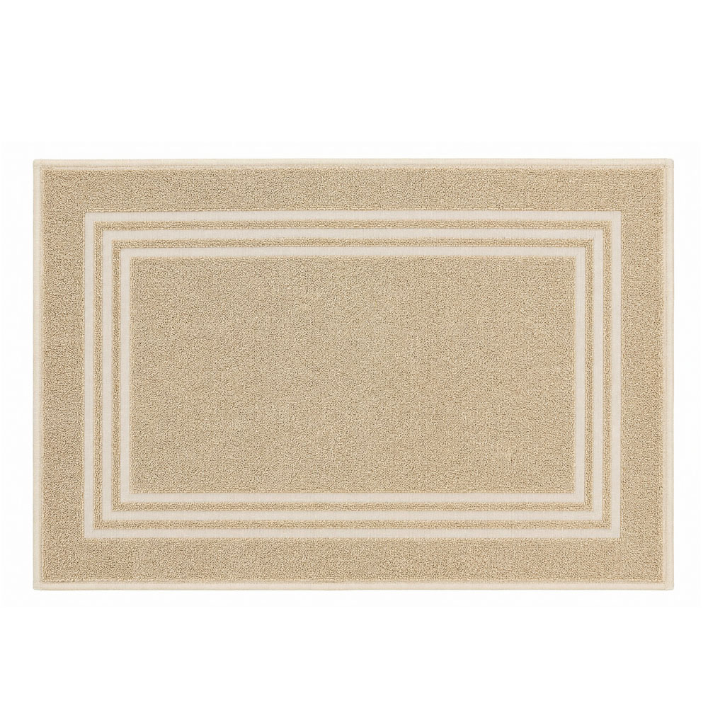 KLW-249-1 Terry Cloth Rug Lodge Sand Beige - Image 1