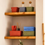 Brava Rectangular Storage Basket – Blue - Image 2