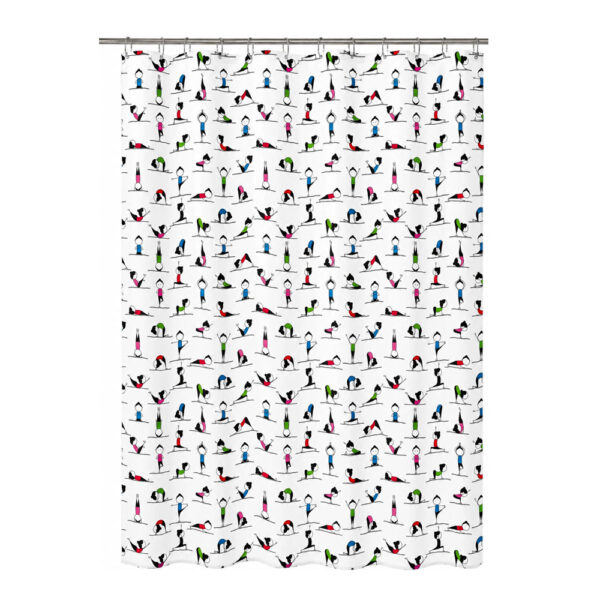 Shower Curtain Textile Yogi - Multicolor