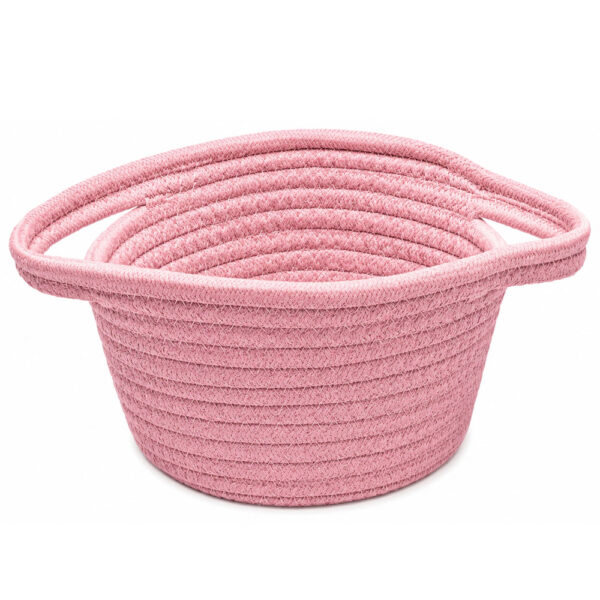 Punta Rope Storage Basket – Clove Pink