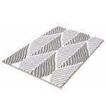 Bath Rug Leaf Anthracite - Image 2