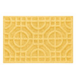 Bath Rug Mosaic Yellow