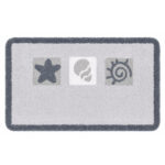 Bath Rug Beach Oyester Grey