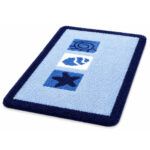 Bath Rug Beach Azure Blue - Image 3