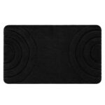 Bath Rug Bow Black