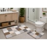 Bath and Contour Toilet Rug Set Caro cashmere - Image 5