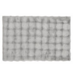 Bath Rug Cloud Silver Grey