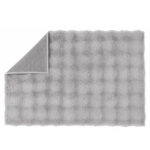 Bath Rug Cloud Silver Grey - Image 2