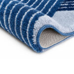 Bath Rug Cross Blue - Image 2