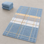 Bath Rug Kara Steel Blue - Image 4