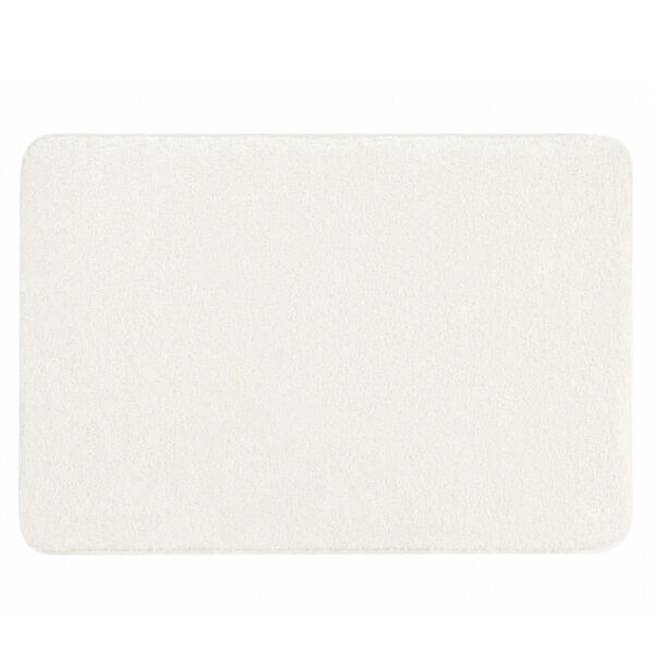 Bath Rug Meadow White