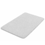 Bath Rug Meadow Silver Grey - Image 2