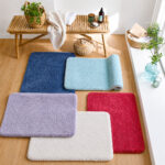 Bath Rug Meadow Silver Grey - Image 4
