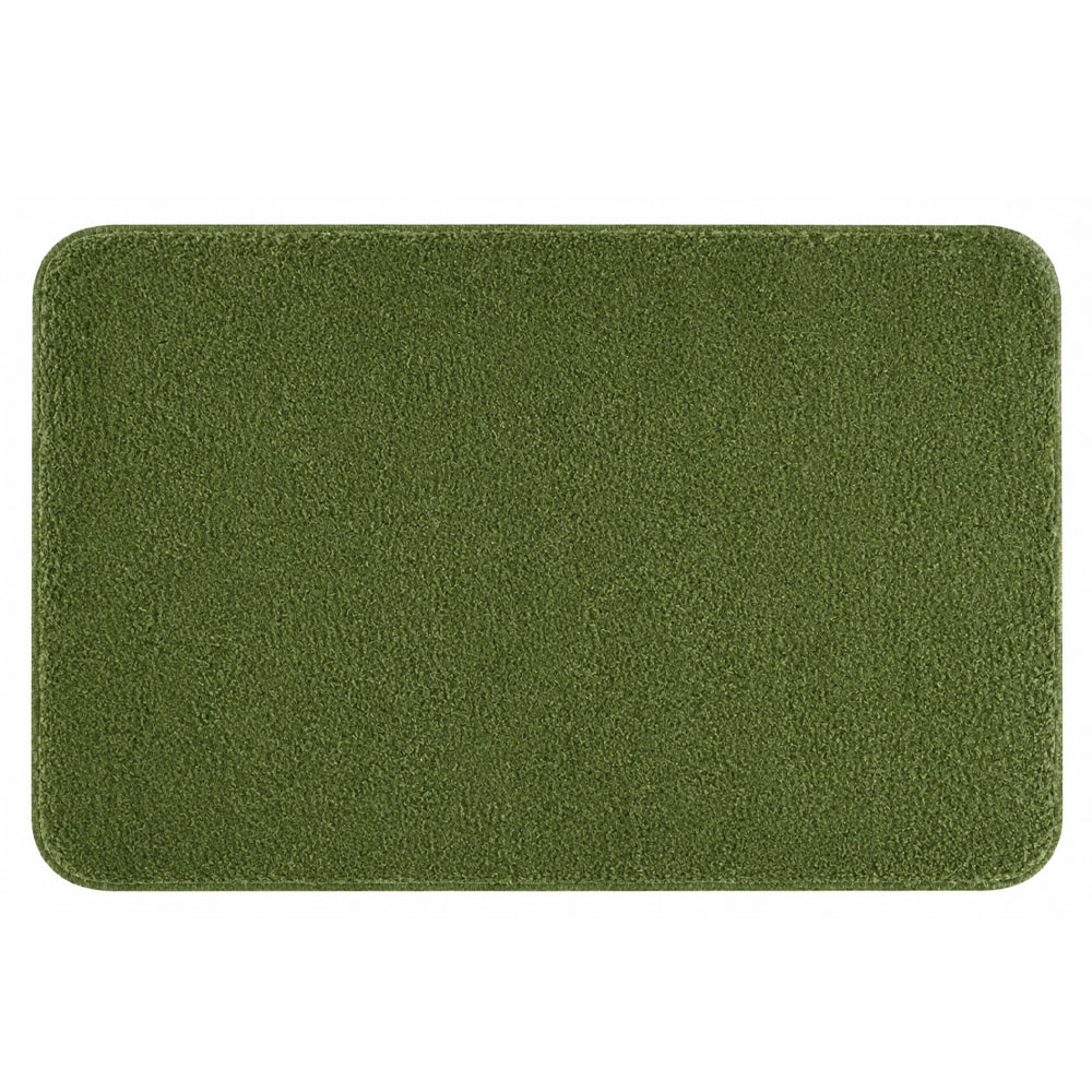 KLW-573-1 Bath Rug Meadow Dark Olive Green - Image 1