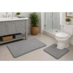 Bath and Contour Toilet Rug Set Relax Grey - Image 4