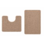 Bath and Contour Toilet Rug Set Relax Taupe