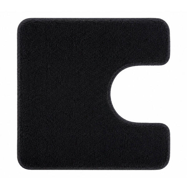 Bath and Contour Toilet Rug Set Relax Black