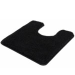 Bath and Contour Toilet Rug Set Relax Black - Image 2