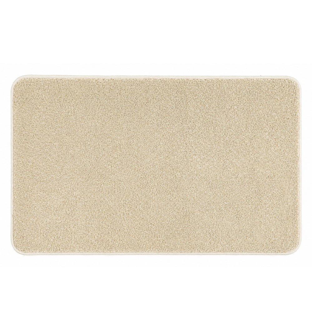 KLW-597-1 Relax Plush Bath Rug – Beige - Image 1