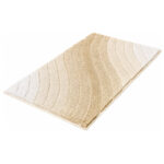 Tender Wave Bath Rug – Beige