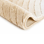 Tender Wave Bath Rug – Beige - Image 3