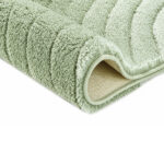 Tender Wave Bath Rug – Light Green - Image 3