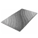 Tender Wave Bath Rug – Grey