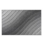 Tender Wave Bath Rug – Grey - Image 2