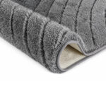 Tender Wave Bath Rug – Grey - Image 3