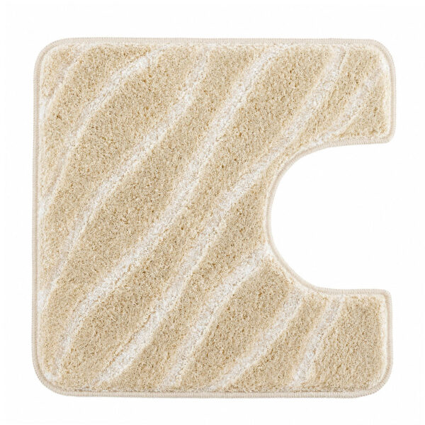 Bath and Contour Toilet Rug Set Tram Beige