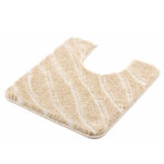 Bath and Contour Toilet Rug Set Tram Beige - Image 2