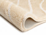 Bath and Contour Toilet Rug Set Tram Beige - Image 3
