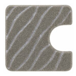 Bath and Contour Toilet Rug Set Tram Antracite