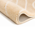Tram Wave Bath Rug – Beige - Image 3