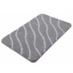 Tram Wave Bath Rug – Grey - Image 2