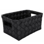 Aspera Woven Storage Basket – Black