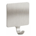 Quadratic Basic Wall Hook – Matt Silver